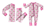 Preorder MOQ 5 pcs Each Style Christmas Santa Stripe Kids Matching Clothes