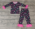 GLP0652 Love Hot Pink Girl's Pajamas Set