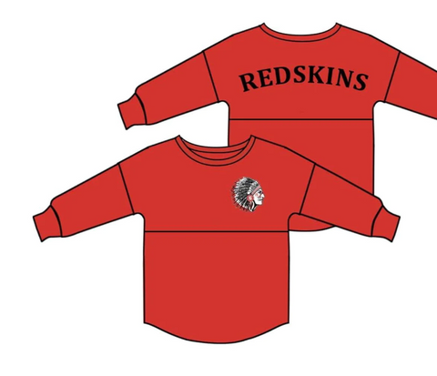 MOQ 8 pcs Custom Style REDSKINS Boy Shirt