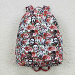 BA0060 Halloween Flower Backpack Bag