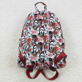 BA0060 Halloween Flower Backpack Bag