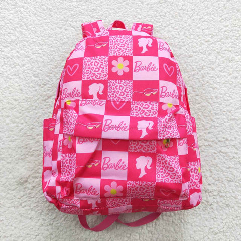 BA0113 Hot Pink Girl Backpack Bag