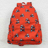 BA0122 Orange Tractor Backpack Bag