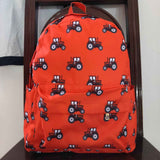 BA0122 Orange Tractor Backpack Bag