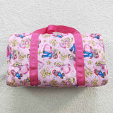 BA0130 Cartoon Game Pink Duffle back Bag