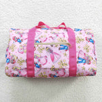 BA0130 Cartoon Game Pink Duffle back Bag