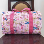 BA0130 Cartoon Game Pink Duffle back Bag