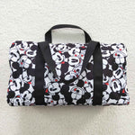 BA0132 Cartoon Mouse Black Duffle back Bag