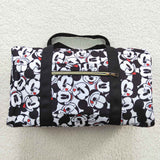 BA0132 Cartoon Mouse Black Duffle back Bag