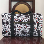 BA0132 Cartoon Mouse Black Duffle back Bag