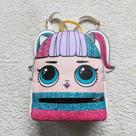 BA0133 LOL Cartoon Leather Backpack Bag