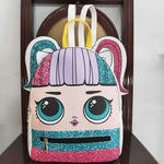 BA0133 LOL Cartoon Leather Backpack Bag