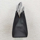 BA0135 Halloween Black PU Bag Leather Tote Bag Purses
