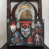 BA0135 Halloween Black PU Bag Leather Tote Bag Purses