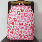 BA0150 Pink Leopard Cute Backpack Bag