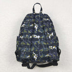 US Warehouse BA0155 Dinosaur Leopard Camo Backpack Bag