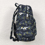 US Warehouse BA0155 Dinosaur Leopard Camo Backpack Bag