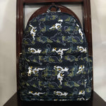 US Warehouse BA0155 Dinosaur Leopard Camo Backpack Bag