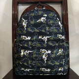 US Warehouse BA0155 Dinosaur Leopard Camo Backpack Bag