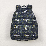 US Warehouse BA0155 Dinosaur Leopard Camo Backpack Bag