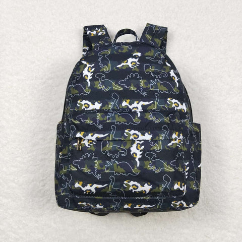 US Warehouse BA0155 Dinosaur Leopard Camo Backpack Bag