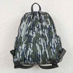 BA0158 Camo Green Backpack Bag