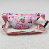 BA0165 1989 Violin Pink Fanny pack Bag