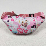 BA0165 1989 Violin Pink Fanny pack Bag