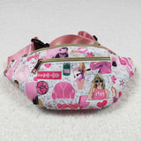 BA0165 1989 Violin Pink Fanny pack Bag