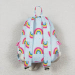 BA0167 Rainbow Blue Backpack Bag