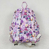 BA0172 Singer Star Purple Backpack Bag