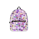 BA0172 Singer Star Purple Backpack Bag