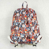 BA0173 Singer Star Red Backpack Bag