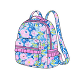 BA0175 Flower Blue Backpack Bag 17*13.2*5 inches