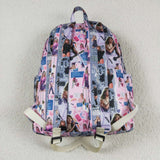 BA0215 Fashion Singer Star Kids Backpack Bag