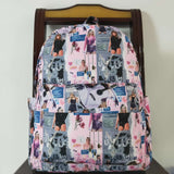 BA0215 Fashion Singer Star Kids Backpack Bag