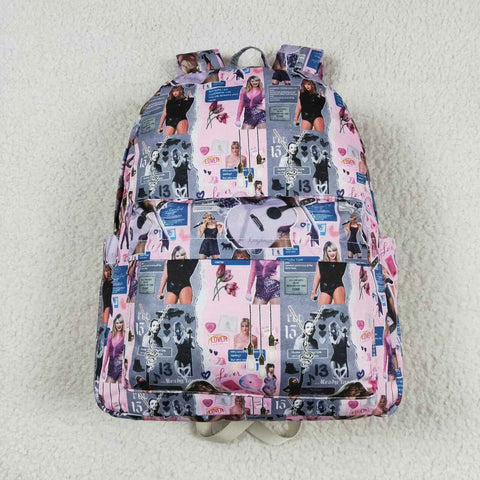 BA0215 Fashion Singer Star Kids Backpack Bag