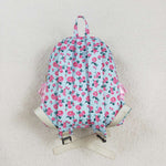 BA0217 Flower Pink Kids Backpack Bag