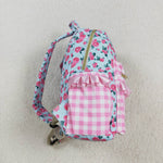 BA0217 Flower Pink Kids Backpack Bag