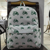 BA0222 Truck Green Kids Backpack Bag