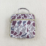 BA0227 Camo Lunch Box Bag 8.5*8*3 inches