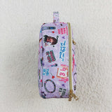 BA0229 Fashion Singer Star Pink Lunch Box Bag 8.5*8*3 inches