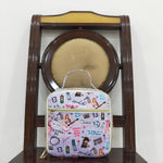 BA0229 Fashion Singer Star Pink Lunch Box Bag 8.5*8*3 inches