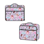 BA0229 Fashion Singer Star Pink Lunch Box Bag 8.5*8*3 inches