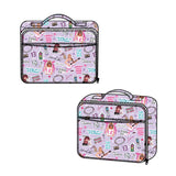 BA0229 Fashion Singer Star Pink Lunch Box Bag 8.5*8*3 inches