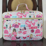 BA0235 Fashion Singer Star Pink Lunch Box Bag 13.4*9.4*3.5 inches