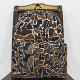 BA0236 Camo Brown Kids Backpack Bag