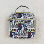 BA0237 Fashion Singer Star Lunch Box Bag 8.5*8.5*3.5 inches