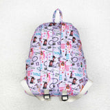 BA0238 Fashion Singer Star 1989 Kids Backpack Bag