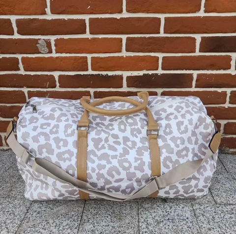 Preorder BA0254 Leopard Duffle Bag